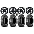 thumbnail image 1 of MSA ThunderLips 15" Wheels Black 34" Predator Tires Can-Am Commander Maverick Renegade Outlander Defender, 1 of 4