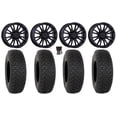 thumbnail image 1 of MSA ThunderLips 15" Wheels Black 35" DX440 Tires Can-Am Maverick X3 / Honda Pioneer 1000 / Talon, 1 of 4