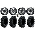 thumbnail image 1 of MSA ThunderLips 15" Wheels Machined 34" Intimidator Tires Kawasaki Mule Pro FXT, 1 of 4