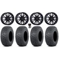 thumbnail image 1 of MSA Thunderlips 15" Wheels Black 32" Terra Hook Tires Polaris RZR Turbo R & Pro R Ranger 1500 Xpedition, 1 of 4