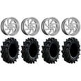thumbnail image 1 of MSA Titanium Switch 18" ATV Wheels 36" Intimidator Tires Can-Am Commander Maverick Renegade Outlander Defender, 1 of 4