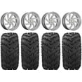 thumbnail image 1 of MSA Titanium Switch 20" ATV Wheels 30" Reptile Tires Sportsman RZR Ranger, 1 of 4