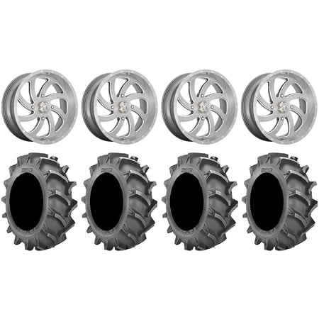 MSA Titanium Switch 22" Wheels 40x9.5 BKT 171 Tires Kawasaki Teryx Mule