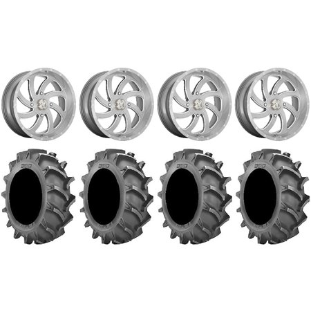 MSA Titanium Switch 24" Wheels 42x9.5 BKT 171 Tires Sportsman RZR Ranger