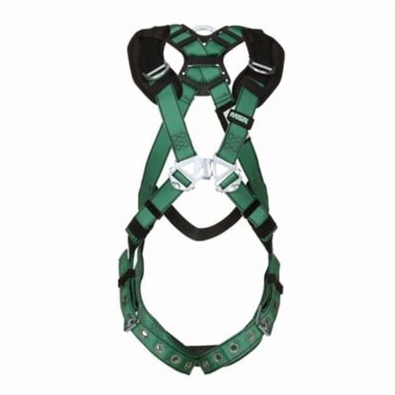 V-FORM™ 10196642 Full-Body Harness, Back D-Ring, Standard, RaceFORM™ Chest/Tongue Leg Buckles