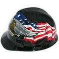 thumbnail image 1 of MSA V-Gard Patriotic American Pride USA hard hats -w/ Ratchet Suspension, 1 of 4