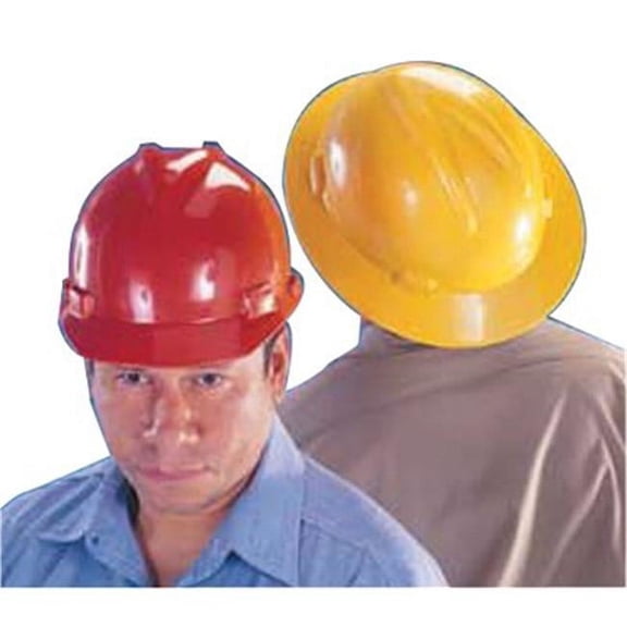 MSA  V-Gard Protective Hat - Orange - Standard Size