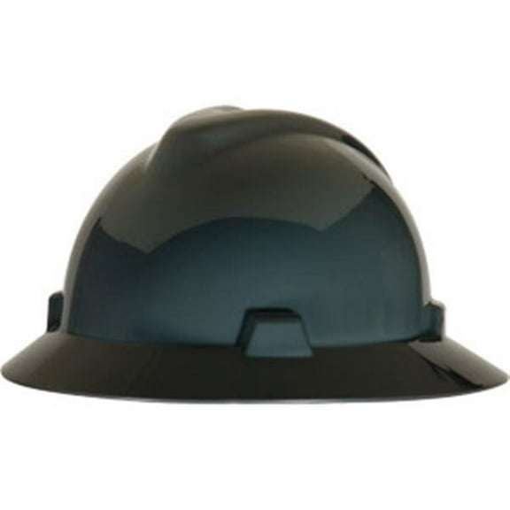 MSA V-Gard Slotted Hat Hardhat w/ Fas-Trac Suspension, Gray (11 Unit)