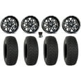 thumbnail image 1 of MSA Vibe 14" Wheels Black 30" DX440 Tires Polaris RZR XP 1000 / PRO XP / Ranger XP 900/1000, 1 of 4