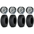 thumbnail image 1 of MSA Vibe 14" Wheels Dark Tint 27" Coyote Tires Kawasaki Teryx Mule, 1 of 4