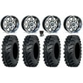 thumbnail image 1 of MSA Vibe 14" Wheels Dark Tint 27" MT911 Tires Kawasaki Teryx Mule, 1 of 4