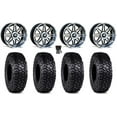 thumbnail image 1 of MSA Vibe 14" Wheels Dark Tint 30" Intersect Tires Sportsman RZR Ranger, 1 of 4