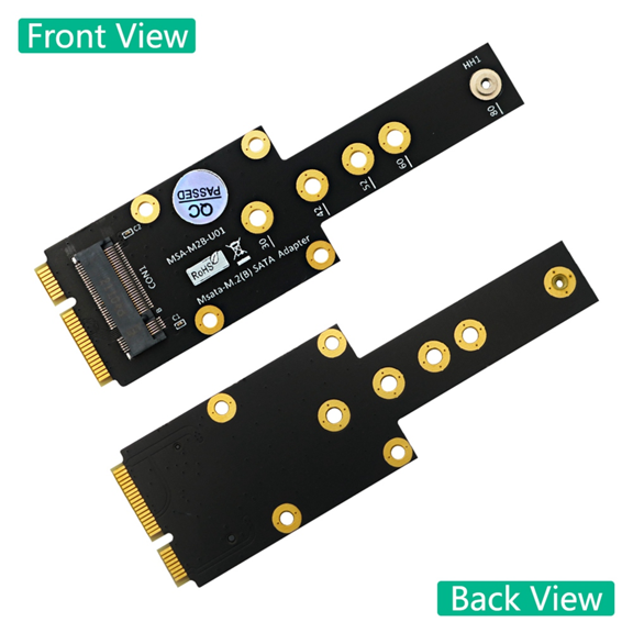 MSATA to M.2 Key B Adapter M.2 SSD to MSATA Adapter