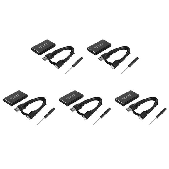 MSATA to USB 3.0 External Hard Disk Box for 30x50mm 30x30mm MSATA SSD