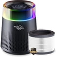 thumbnail image 1 of MSB5W Air Purifier with 3-in-1 HEPA Filter, Allergen Removal, LED Lights, Smart Purificador,Remove 99.97% of Particles and Air Pollution with Extra Replacement Filter, 1 of 10