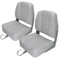 thumbnail image 1 of MSC Fishing Folding Boat Seats,One Pair Pack (S104 Gray/Gray), 1 of 4