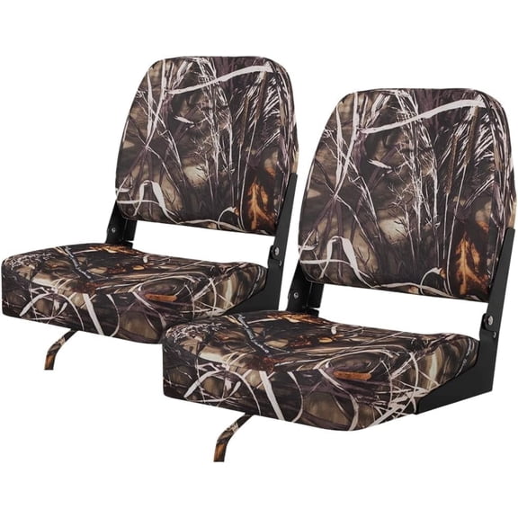 MSC Fishing Folding Boat Seats,One Pair Pack
