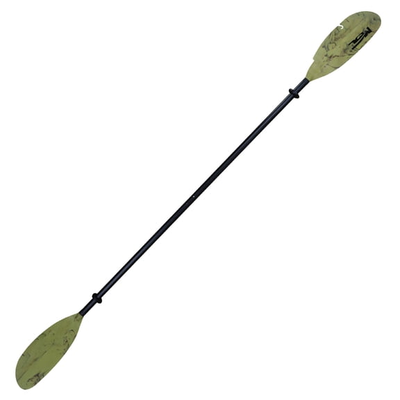 MSC Fishing Kayak Paddle,Color Available Olive,Tan 2-Piece,Measurement Scale, (Olive, 95 inches)