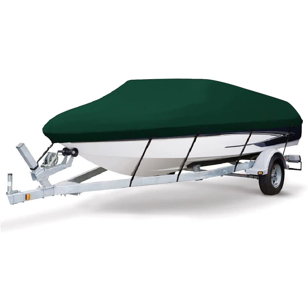 Forest Green Heavy Duty Marine Grade Polyester Boat Cover