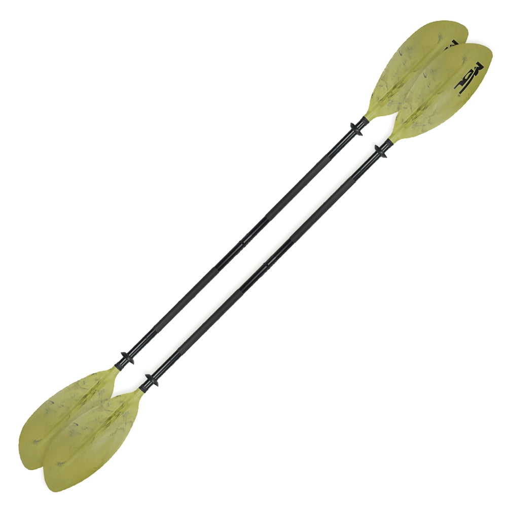 MSC Kayak Paddle,Color Available Black,Yellow,White,Olive,Blue 2-Piece (Olive, 86 inches-2 Paddles)
