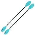 thumbnail image 1 of MSC Kayak Paddle,Color Available Black,Yellow,White,Olive,Blue 2-Piece (Teal, 95 inches-2 Paddles), 1 of 5