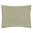 thumbnail image 1 of Mainstays Check Matelasse Pillow Sham, Bay Leaf Green, Standard, 1 of 10