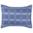 thumbnail image 1 of Mainstays Cloud Matelasse Pillow Sham, Washed Indigo, King, 1 of 11