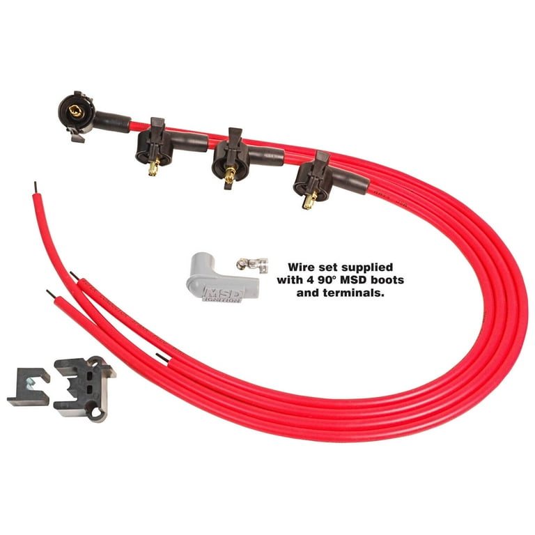MSD 8.5mm Spark Plug Wire Set - Midget MSD 8.5mm Spark Plug Wire Set - Midget