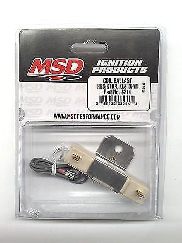 MSD 8214 MSD Ignition Coil Ballast Resistor0.8 OHMStock Points