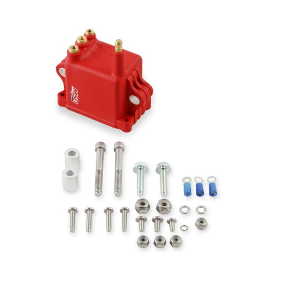 MSD 8280 MSD Ignition Coil, High Output for Pro CDI 600, Individual, Red