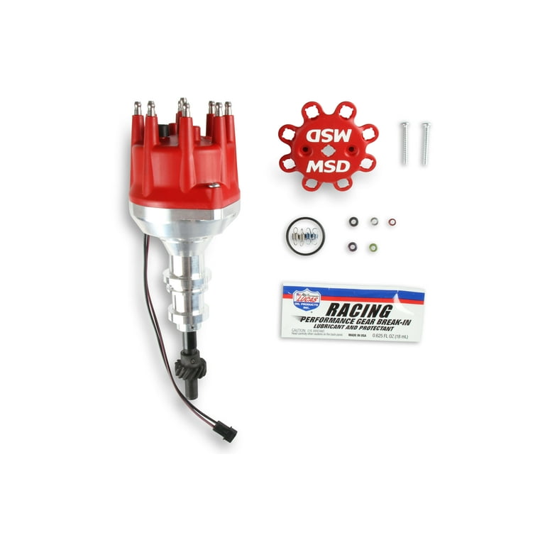 MSD Distributor w/Hydraulic Roller Steel Gear - Ford 351W MSD Distributor w/Hydraulic Roller Steel Gear - Ford 351W