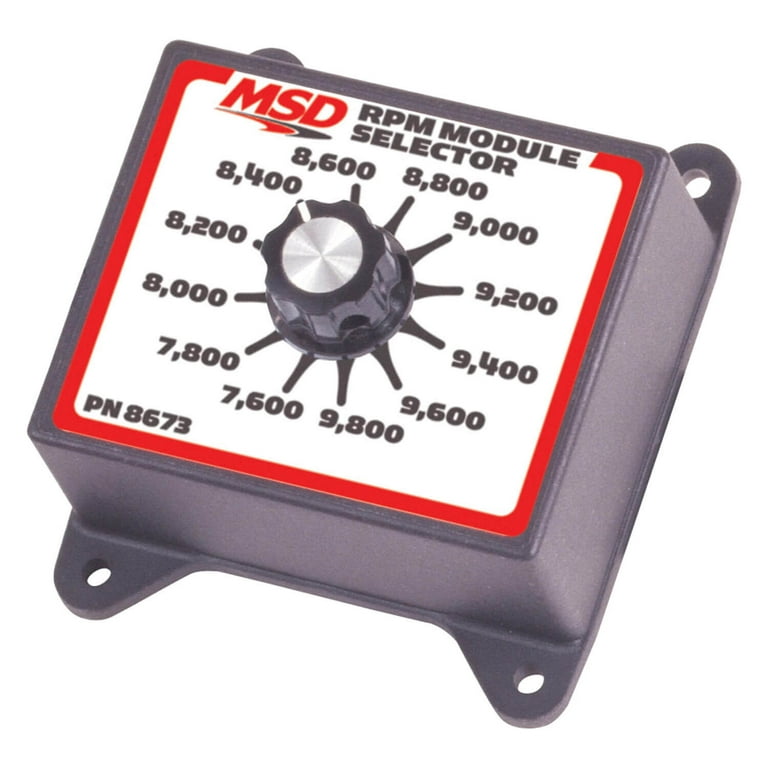 MSD 7600-9800 RPM Module Selector MSD 7600-9800 RPM Module Selector