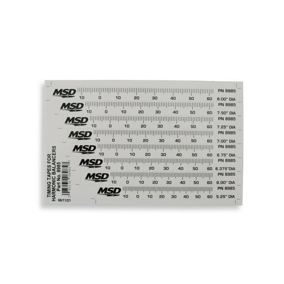 MSD 8985 Engine Timing Tape