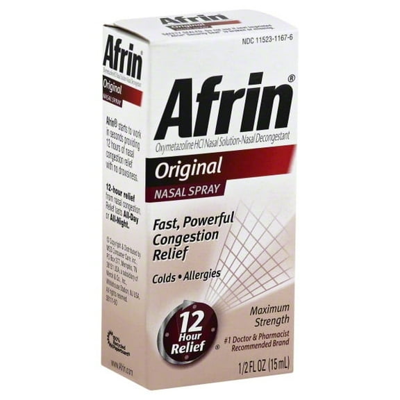 MSD Consumer Care Afrin Nasal Spray, 0.5 oz