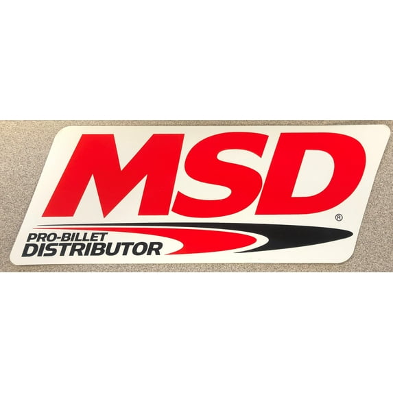 MSD Decal Pro-Billet Distributor