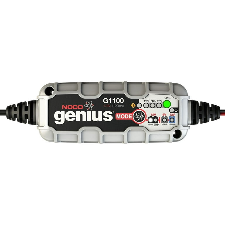 Noco Genius G1100 1.1-Amp 7-Step Battery Charger - Sportbike Track Gear