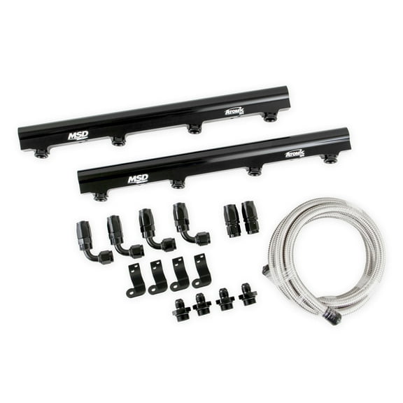 MSD Ignition 2721 MSD Atomic EFI Billet Fuel Rail Kit