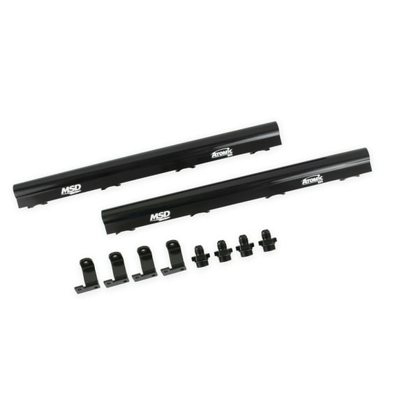 MSD Ignition 2724 MSD Atomic EFI Billet Fuel Rail