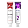 thumbnail image 1 of MSDRWIKEY SP-6 Whitening Toothpaste & 7-Pro Deep Whitening Toothpaste Combo - 6 & 7 Probiotics for Teeth Whitening, Oral Health & Fresh Breath, Fluoride-Free, Enamel Safe, 1 of 7