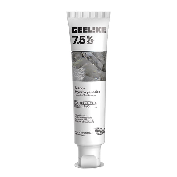 MSDRWIKEY Toothpaste Set SP-6 Whitening Toothpastes with 6 Probiotics, Hydroxyapatite Toothpaste, Reharden and Strengthen Enamel, Fluoride-Free, Helps Cavity Prevention, 4.9oz/4.23oz