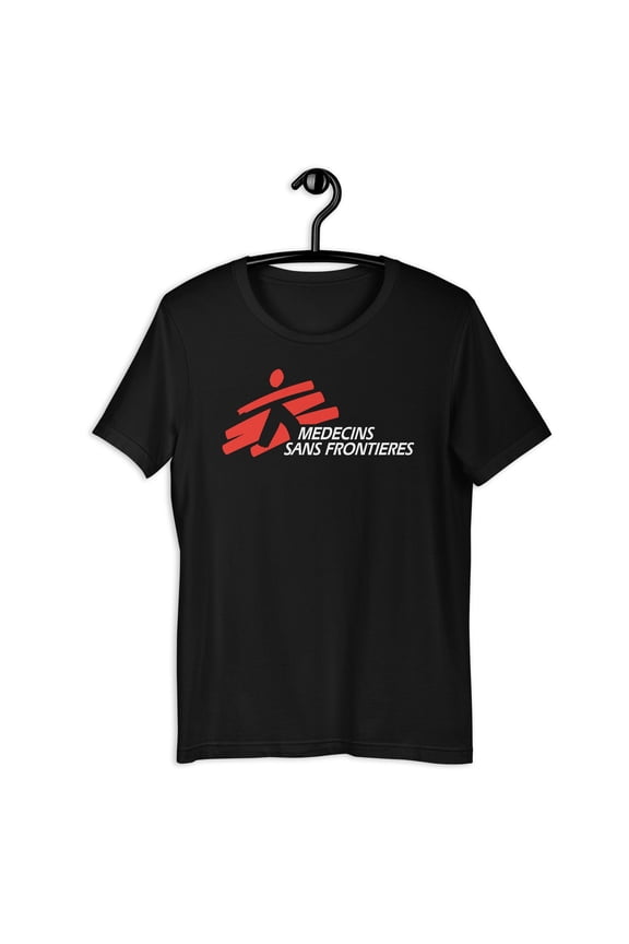 MSF Medecins Sans Frontieres Logo Unisex T-Shirt S-5XL