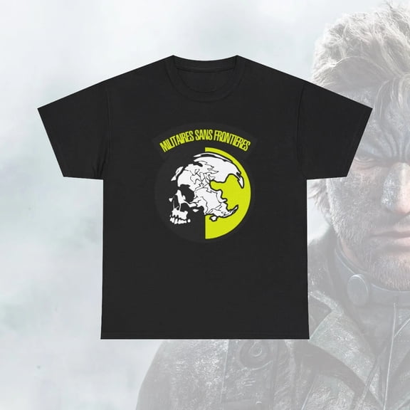 MSF Militaire sans frontiere Metal Gear Secret operations T-shirt unisex