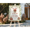 thumbnail image 1 of MSFCON Apple of Our Eye Sign, Editable Apple Baby Shower Welcome Sign, Fall Baby Shower Poster, Customizable Apple Orchard Sign Shower, 1 of 3