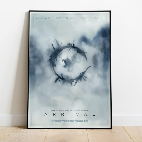MSFCON Arrival Poster, Frameless Wall Art & Print, Arrival Film Print