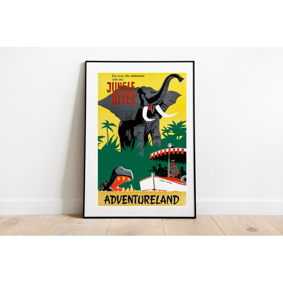 MSFCON Disneyland Jungle Cruise Attraction Poster