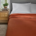 thumbnail image 1 of Mainstays Super Soft Fleece Bed Blanket, Auburn Sun, Full/Queen Size, 1 of 4