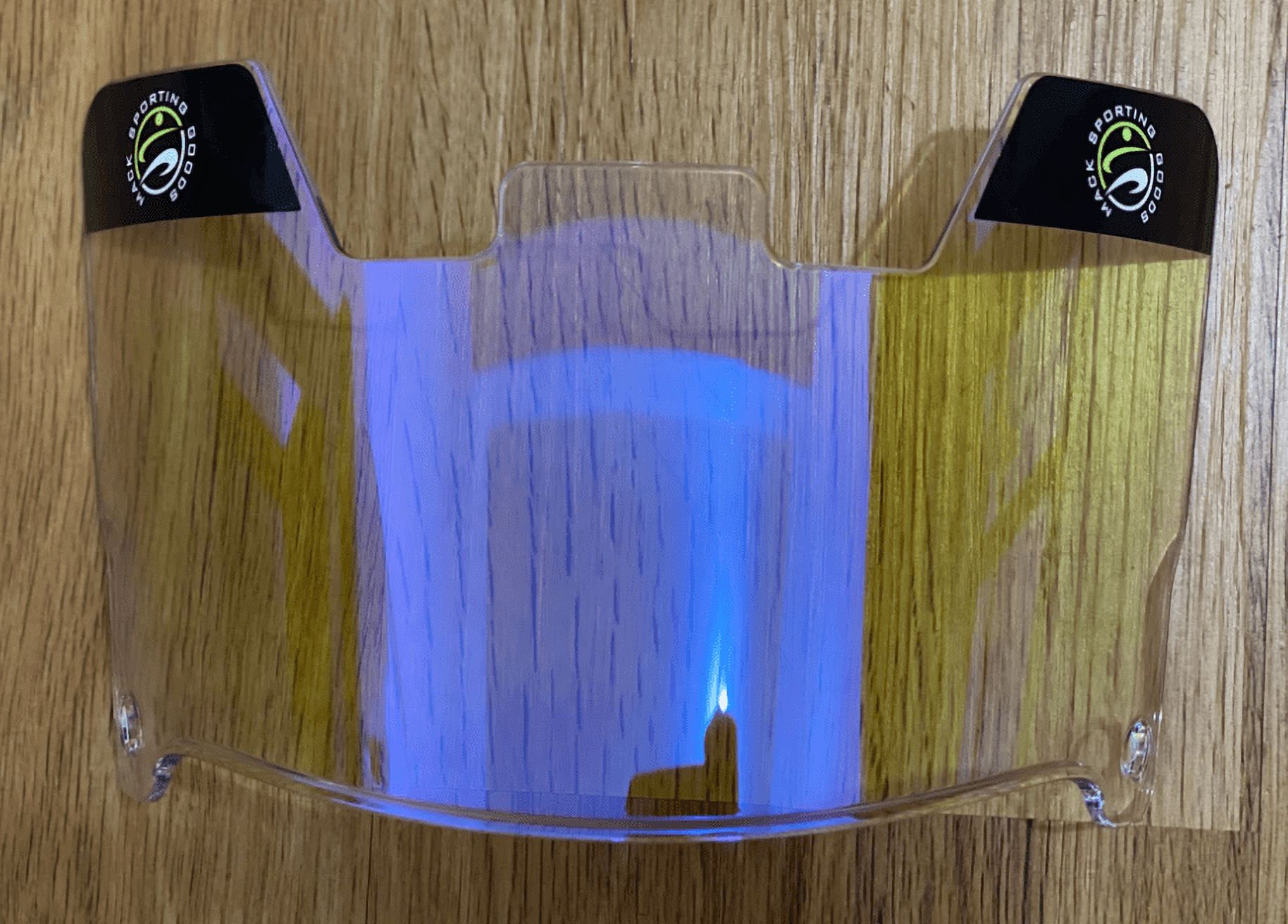MSG Clear Blue Football Visor