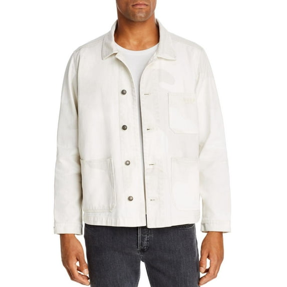 MSGM CAMOUFLAGE Giubbino Regular Fit Trucker Jacket, US Large, EU 50