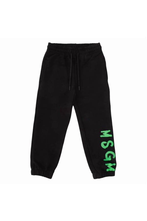 Kids Logo Print Drawstring Sweatpants, Size 10Y