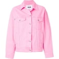 thumbnail image 1 of MSGM PINK Denim Jacket, US 46, 1 of 2